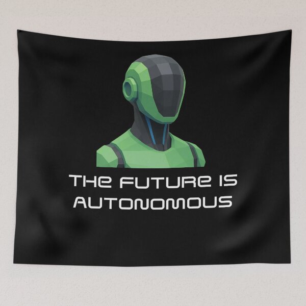 Item preview, Powered by AI Robot Design Futuristic Artificial Intelligence Tech Aesthetic Machine Learning Cyberpunk Graphic designed and sold by TEEJAMBOREE.