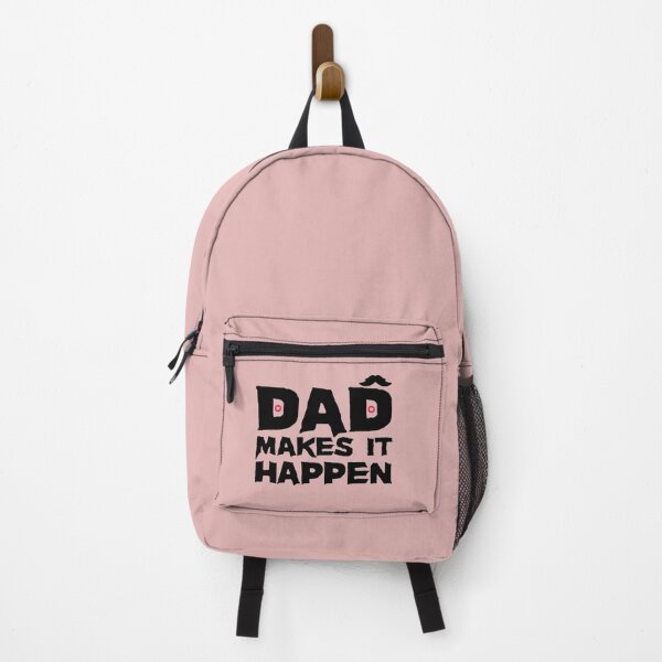 Item preview, Dad Makes It Happen Typography Design | Cool Father’s Day Quote Art designed and sold by UI Expert.