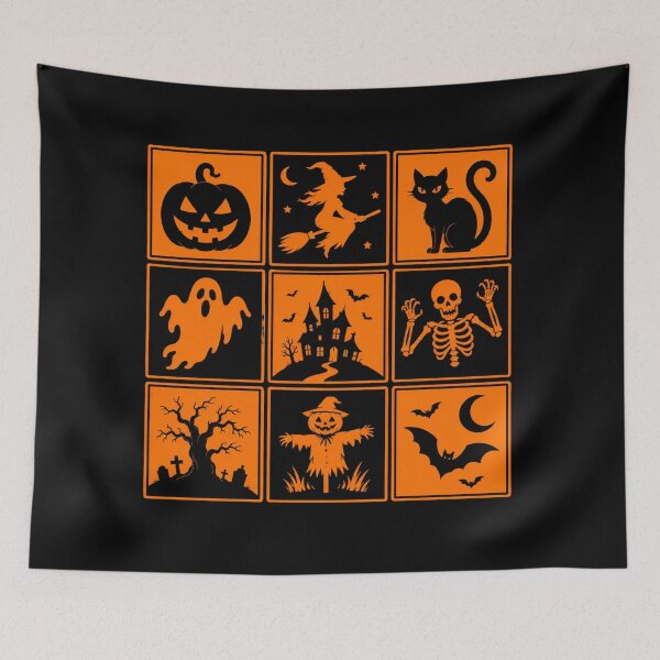 Item preview, Halloween Spooky Pop Art Design designed and sold by redsharkuk.