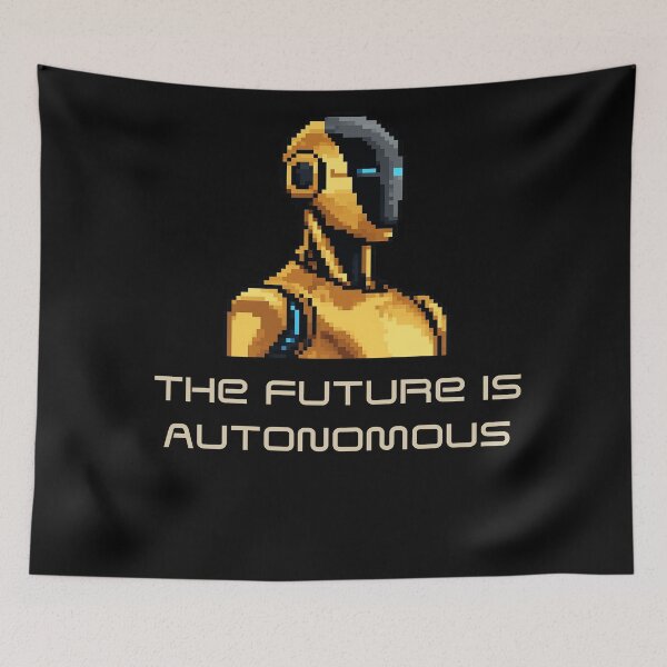 Item preview, Powered by AI Robot Design Futuristic Artificial Intelligence Tech Aesthetic Machine Learning Cyberpunk Graphic designed and sold by TEEJAMBOREE.