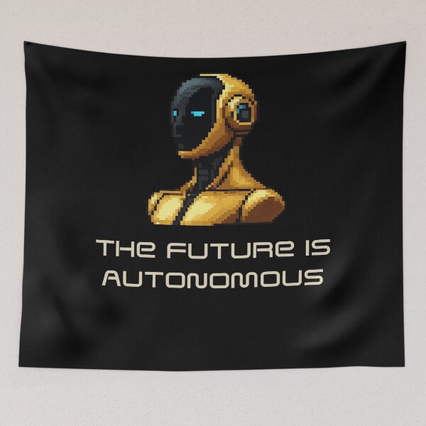 Item preview, Powered by AI Robot Design Futuristic Artificial Intelligence Tech Aesthetic Machine Learning Cyberpunk Graphic designed and sold by TEEJAMBOREE.