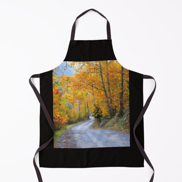 Item preview, Golden Autumn Road Through Forest designed and sold by onubi.