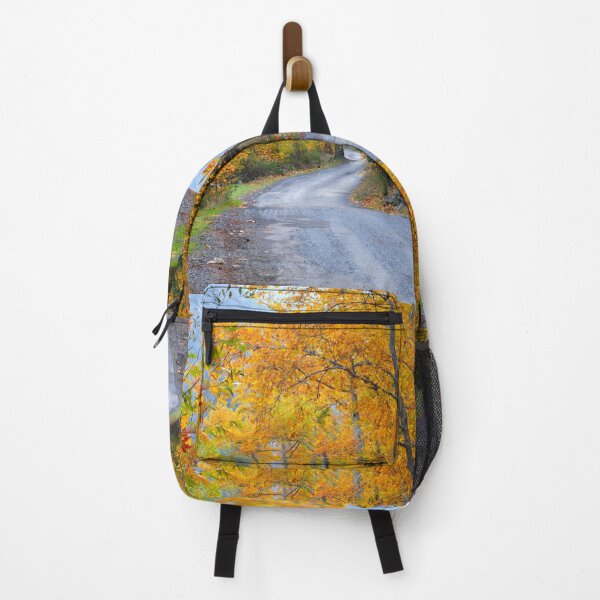 Item preview, Golden Autumn Road Through Forest designed and sold by onubi.