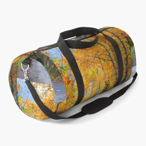 Item preview, Golden Autumn Road Through Forest designed and sold by onubi.
