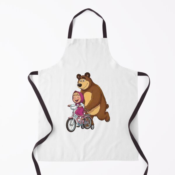 Item preview, Cute Bear Teaching Girl Bicycle Sticker | Adorable Cartoon PNG designed and sold by ashwin131.