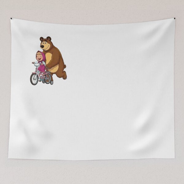 Item preview, Cute Bear Teaching Girl Bicycle Sticker | Adorable Cartoon PNG designed and sold by ashwin131.