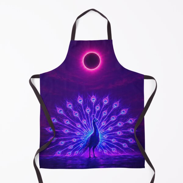 Item preview, Eclipse of the Neon Peacock designed and sold by PurrfectWhisper.
