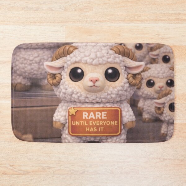 Item preview, Rare Until Everyone Has It Sheep | Funko Flock Parody designed and sold by Thpoar.