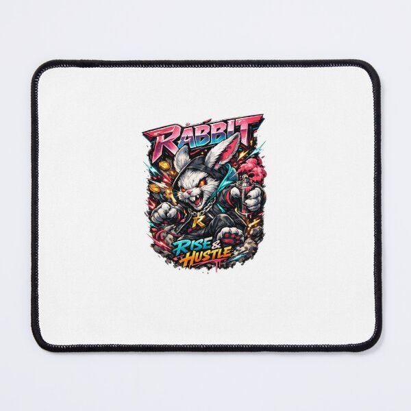 Item preview, Rabbit Rise & Hustle Urban Streetwear designed and sold by AchraffPrint.
