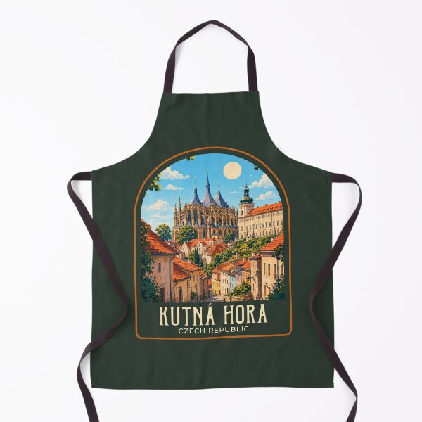 Item preview, Kutná Hora Vintage Travel Illustration designed and sold by HomeLivingCo.