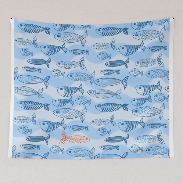 Item preview, Be you, be yourself, be the orange fish designed and sold by OhNoNotAgain42.