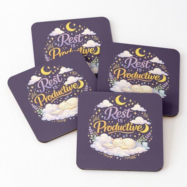 Item preview, Rest Is Productive Cozy Design designed and sold by hutofdesigns.