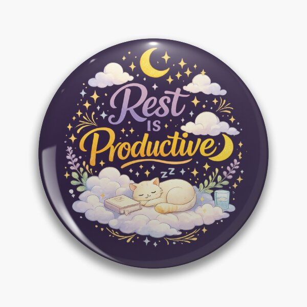 Item preview, Rest Is Productive Cozy Design designed and sold by hutofdesigns.