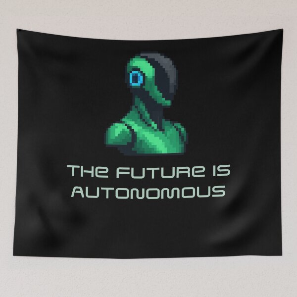 Item preview, Powered by AI Robot Design Futuristic Artificial Intelligence Tech Aesthetic Machine Learning Cyberpunk Graphic designed and sold by TEEJAMBOREE.