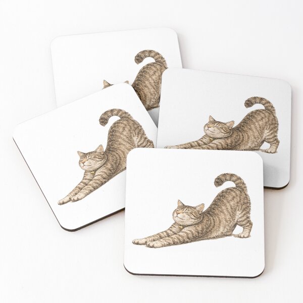 Item preview, Beautiful Tartarian Royal Cat - Cat Stretching - Visualise Invisible designed and sold by VisualiseIt.