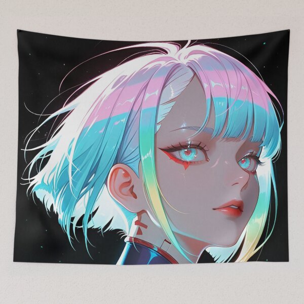 Item preview, Lucy Cyberpunk Edgerunners Neon | Lucyna Kushinada Anime Fan Art designed and sold by Dyan4.