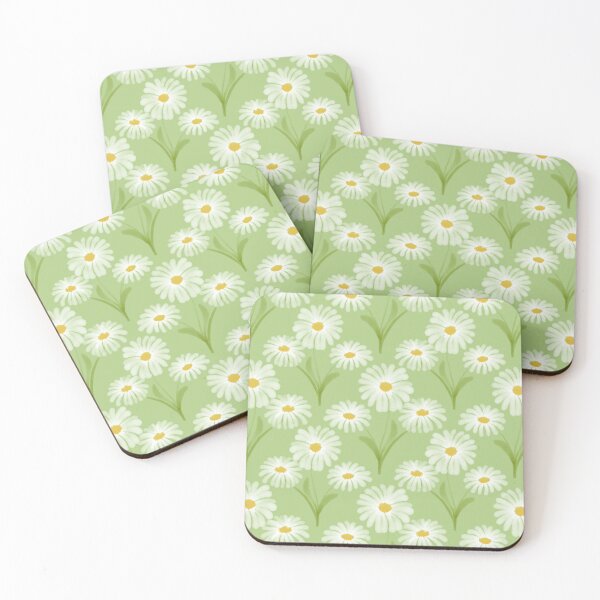 Item preview, Daisies, lazy summer days pattern, daisy chains designed and sold by OhNoNotAgain42.