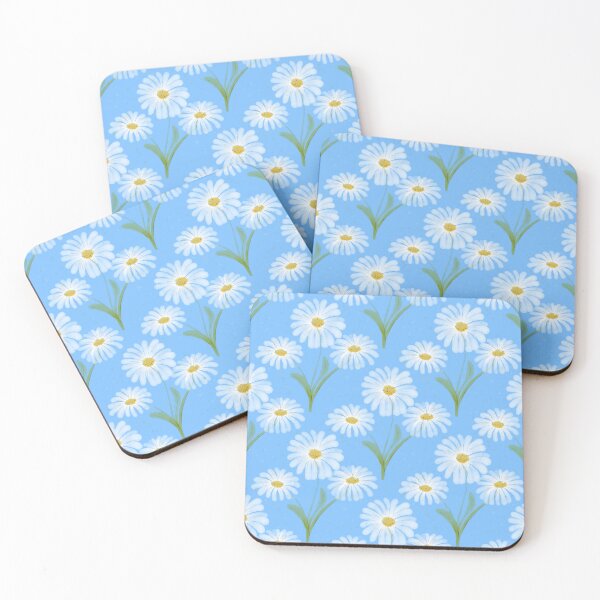 Item preview, Daisies, lazy summer days pattern, daisy chains designed and sold by OhNoNotAgain42.