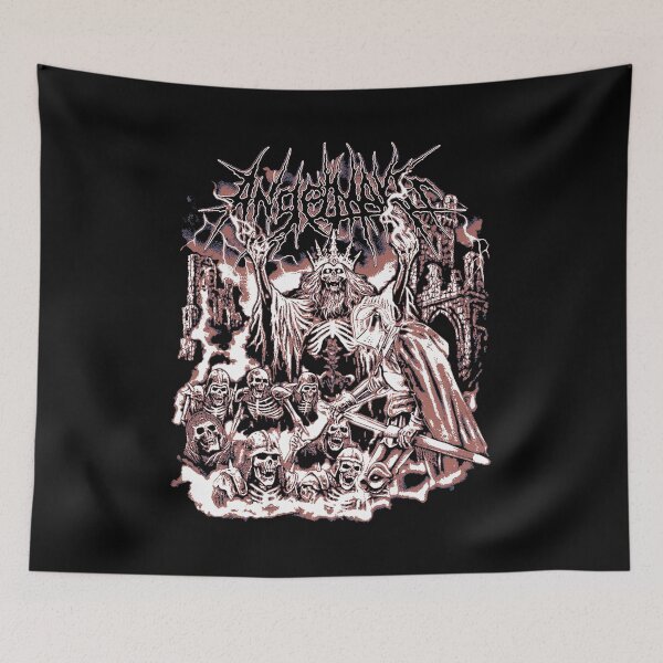 Item preview, Witch Skull Death Metal Band designed and sold by Tallboy666.