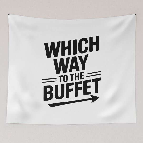 Item preview, Which Way To The Buffet designed and sold by Frank Ring.