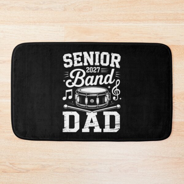 Item preview, Senior 2027 Band Dad Drummer Percussion Music designed and sold by SuperAndSocial.