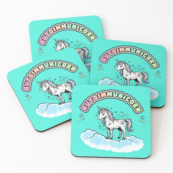 Item preview, Autoimmunicorn Autoimmune Awareness Humor designed and sold by Saroda Studio.