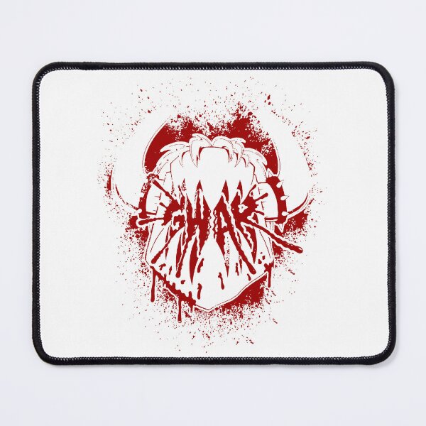 Item preview, Red Silhouette Monster Mouth designed and sold by GlamRetro.