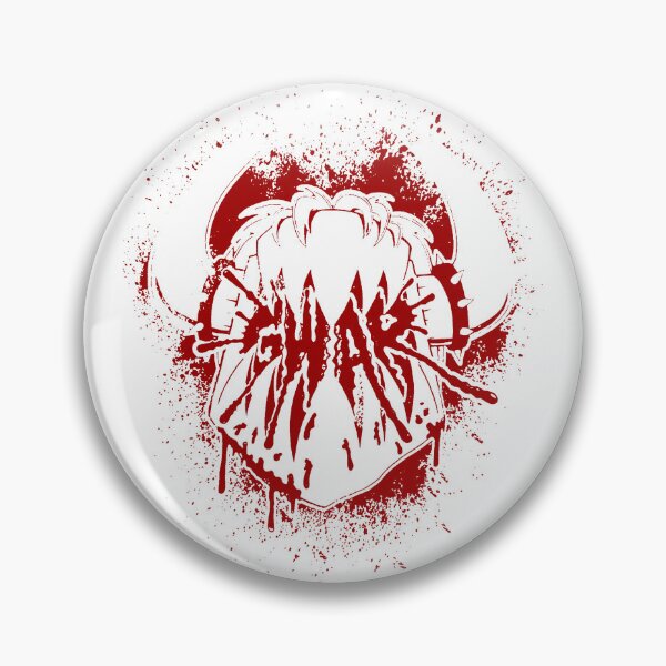 Item preview, Red Silhouette Monster Mouth designed and sold by GlamRetro.