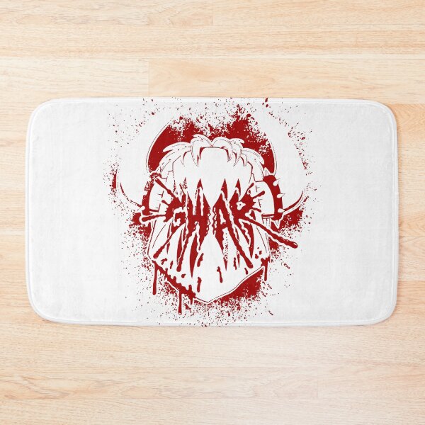 Item preview, Red Silhouette Monster Mouth designed and sold by GlamRetro.