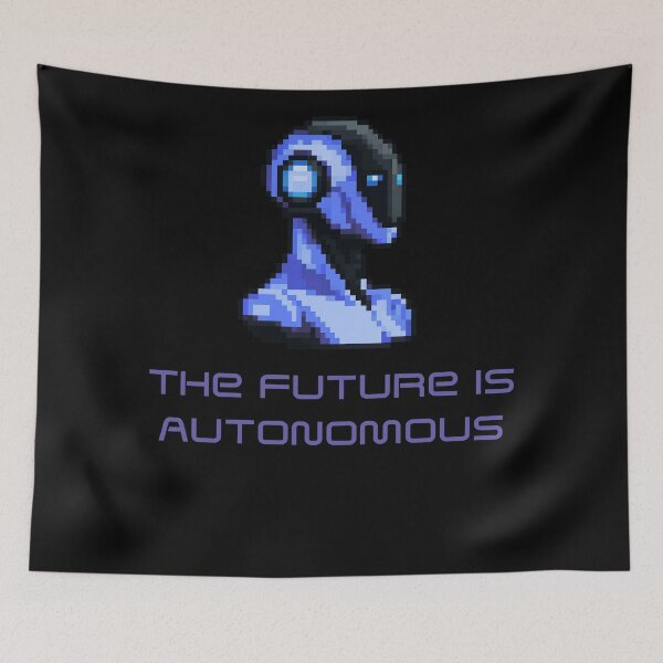 Item preview, Powered by AI Robot Design Futuristic Artificial Intelligence Tech Aesthetic Machine Learning Cyberpunk Graphic designed and sold by TEEJAMBOREE.