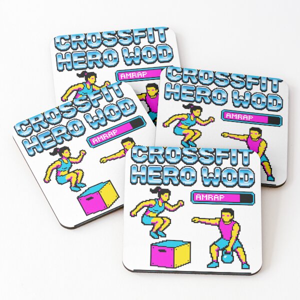 Item preview, CrossFit Hero WOD — Juego retro V1 designed and sold by 1RSN.