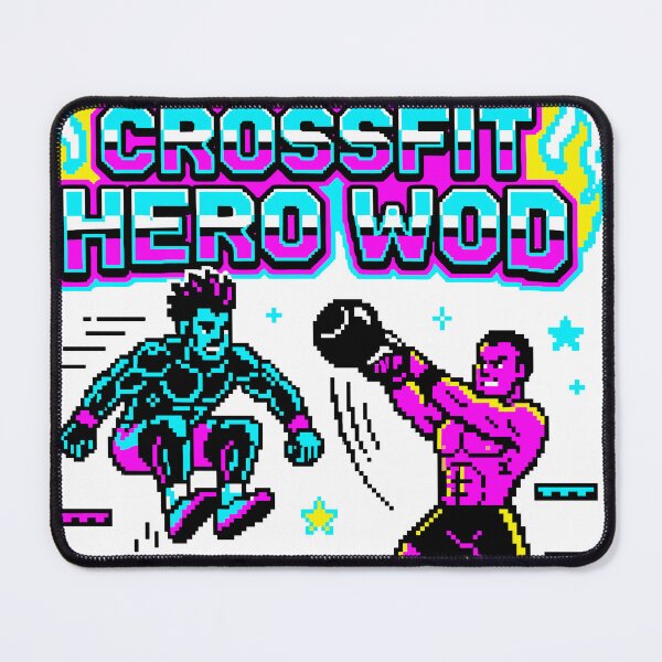Item preview, CrossFit Hero WOD — Neon Retro Game designed and sold by 1RSN.