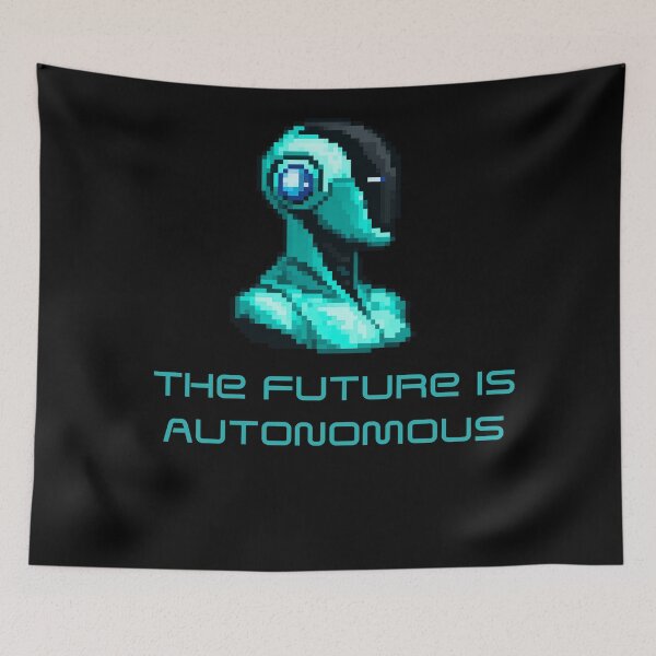 Item preview, Powered by AI Robot Design Futuristic Artificial Intelligence Tech Aesthetic Machine Learning Cyberpunk Graphic designed and sold by TEEJAMBOREE.
