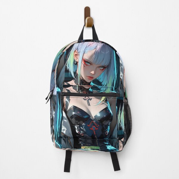 Item preview, Lucy Cyberpunk Edgerunners | Dark Neon Netrunner Anime Fan Art designed and sold by Dyan4.