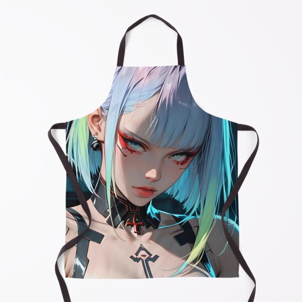 Item preview, Lucy Cyberpunk Edgerunners | Dark Neon Netrunner Anime Fan Art designed and sold by Dyan4.