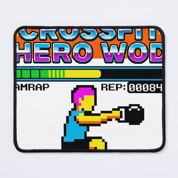 Item preview, CrossFit Hero WOD — Retro Game V5 designed and sold by 1RSN.