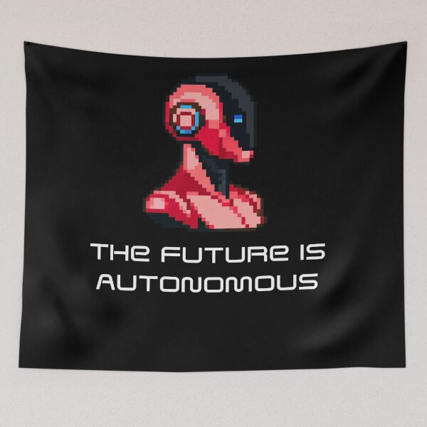 Item preview, Powered by AI Robot Design Futuristic Artificial Intelligence Tech Aesthetic Machine Learning Cyberpunk Graphic designed and sold by TEEJAMBOREE.