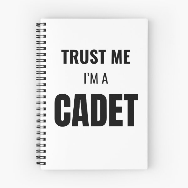 Item preview, Trust Me I'm a Cadet (Black) designed and sold by ShipCrewNation.