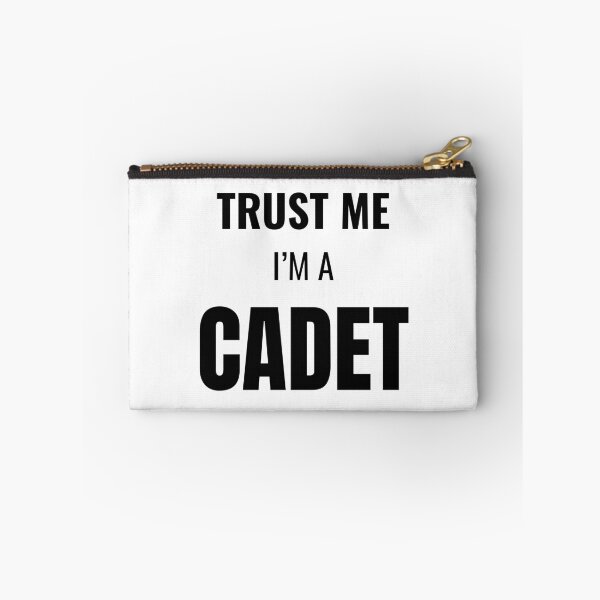 Item preview, Trust Me I'm a Cadet (Black) designed and sold by ShipCrewNation.