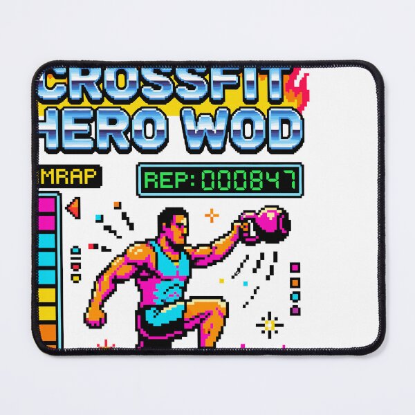 Item preview, CrossFit Hero WOD — Retro Game V8 designed and sold by 1RSN.