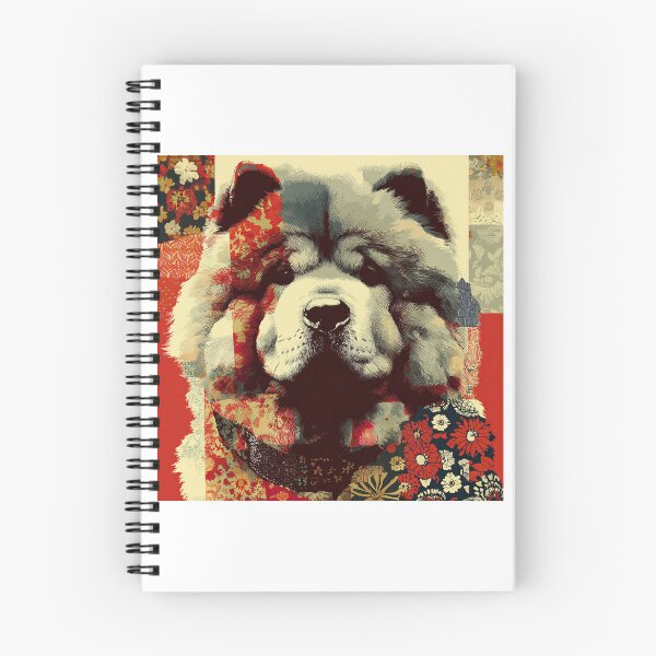 Item preview, Patchwork Chow chow puppy dog designed and sold by MendaciousMina.