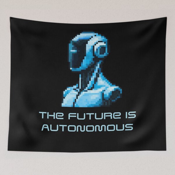 Item preview, Powered by AI Robot Design Futuristic Artificial Intelligence Tech Aesthetic Machine Learning Cyberpunk Graphic designed and sold by TEEJAMBOREE.