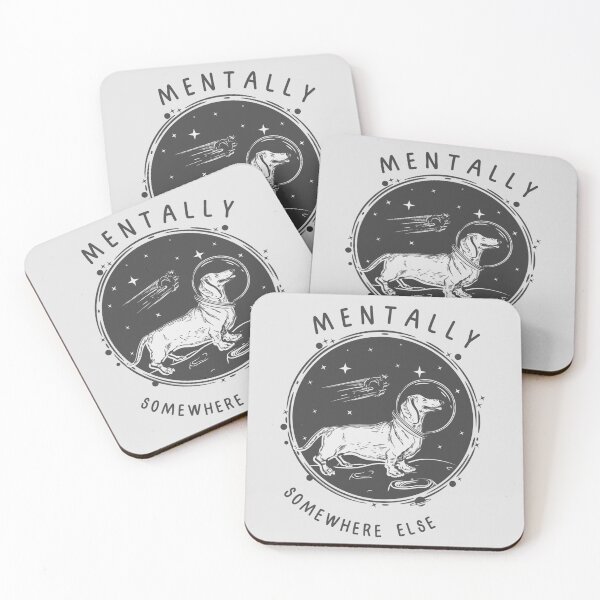 Item preview, Mentally Somewhere Else Funny Mental Health designed and sold by Saroda Studio.