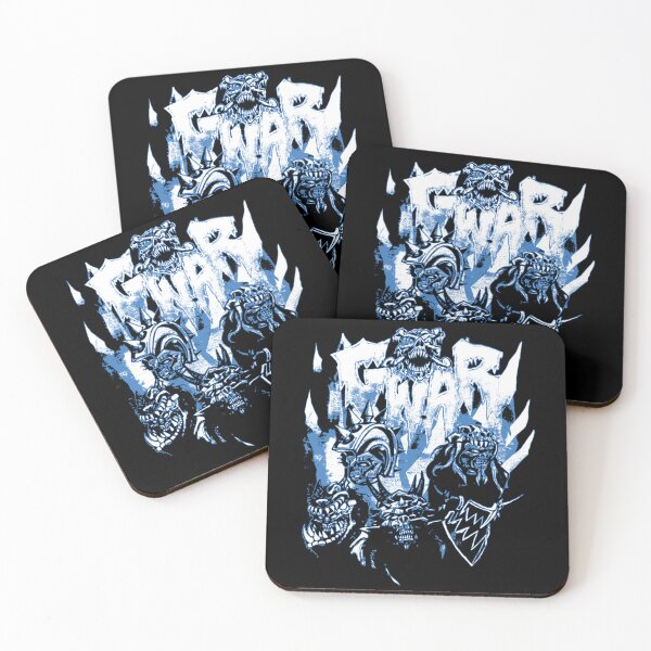 Item preview, Blue Silhouette Metal Monster Band designed and sold by GlamRetro.