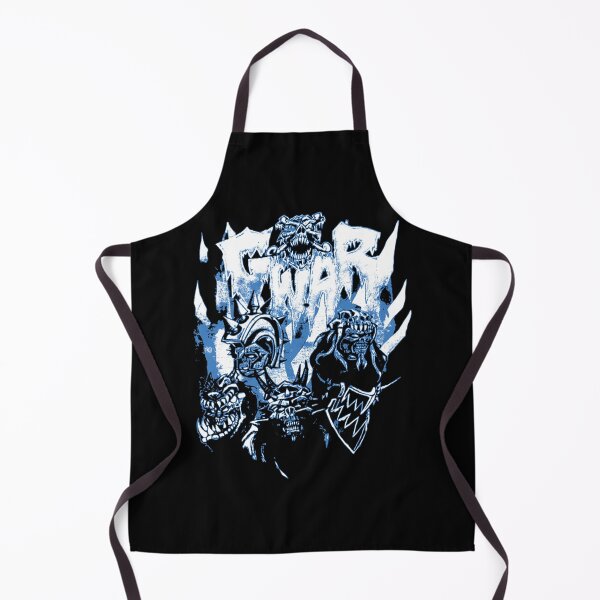 Item preview, Blue Silhouette Metal Monster Band designed and sold by GlamRetro.