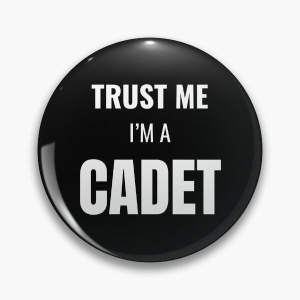 Item preview, Trust Me I'm a Cadet (White) designed and sold by ShipCrewNation.