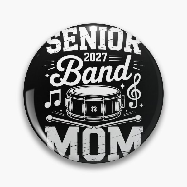 Item preview, Senior 2027 Band Mom Drum Music Graduation designed and sold by SuperAndSocial.