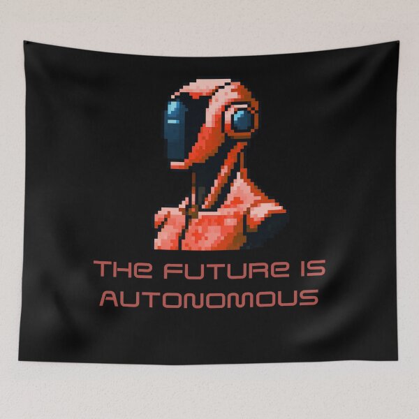 Item preview, Powered by AI Robot Design Futuristic Artificial Intelligence Tech Aesthetic Machine Learning Cyberpunk Graphic designed and sold by TEEJAMBOREE.