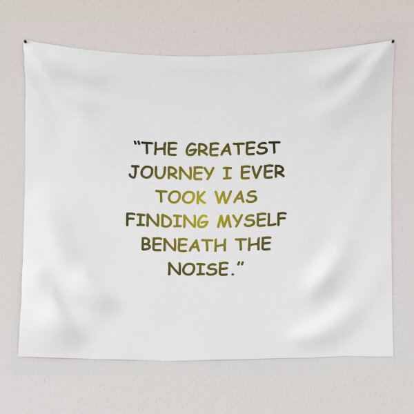 Item preview, FINDING MYSELF IS THE GREATEST JOURNEY I EVER TOOK designed and sold by mimibeauty76.