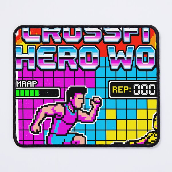 Item preview, CrossFit Hero WOD — Retro Game V7 designed and sold by 1RSN.